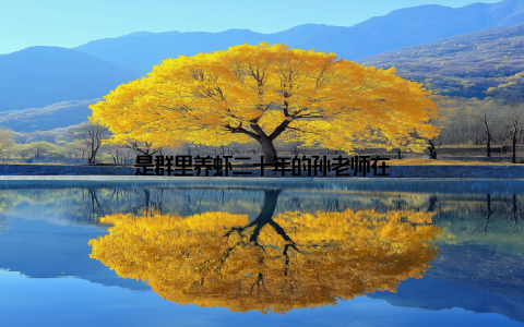 是群里养虾二十年的孙老师在