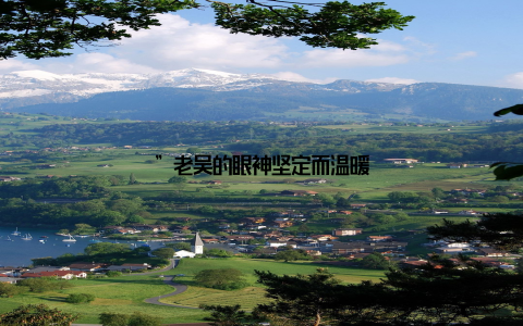 ”老吴的眼神坚定而温暖