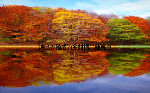 特色养殖成为乡村振兴新亮点