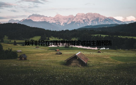 我平时会在饲料里加蒜泥或益生菌预防