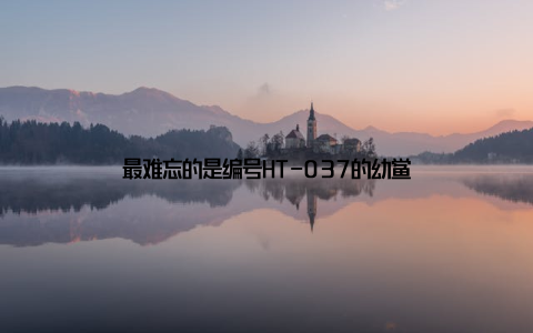 最难忘的是编号HT-037的幼鲎