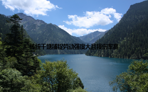 传统干塘捕捉劳动强度大且损伤率高