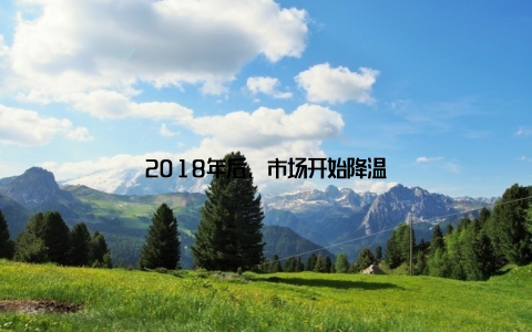 2018年后, 市场开始降温