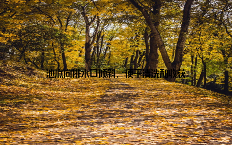 池底向排水口倾斜, 便于清洗和收获