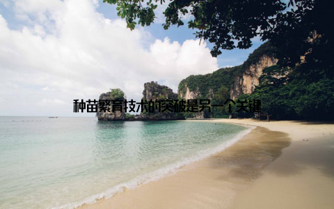 种苗繁育技术的突破是另一个关键