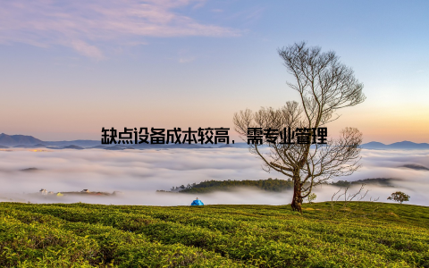 缺点设备成本较高, 需专业管理